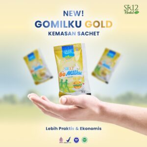 Susu Kambing Go Milku SR12 Gold Sachet