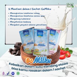 Susu Kambing Go Milku SR12 Sachet