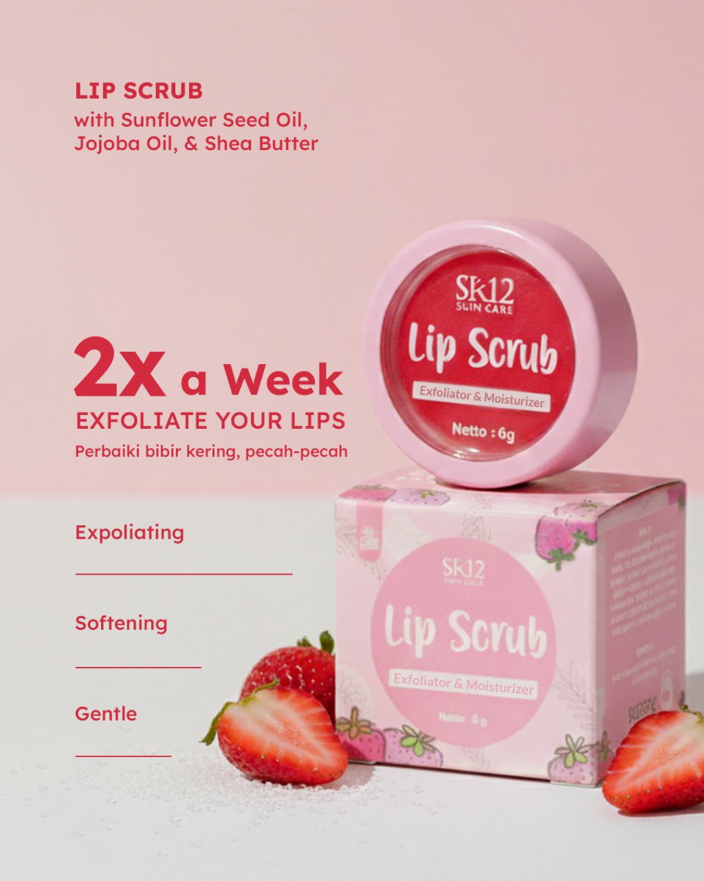 SR12 Lip Scrub